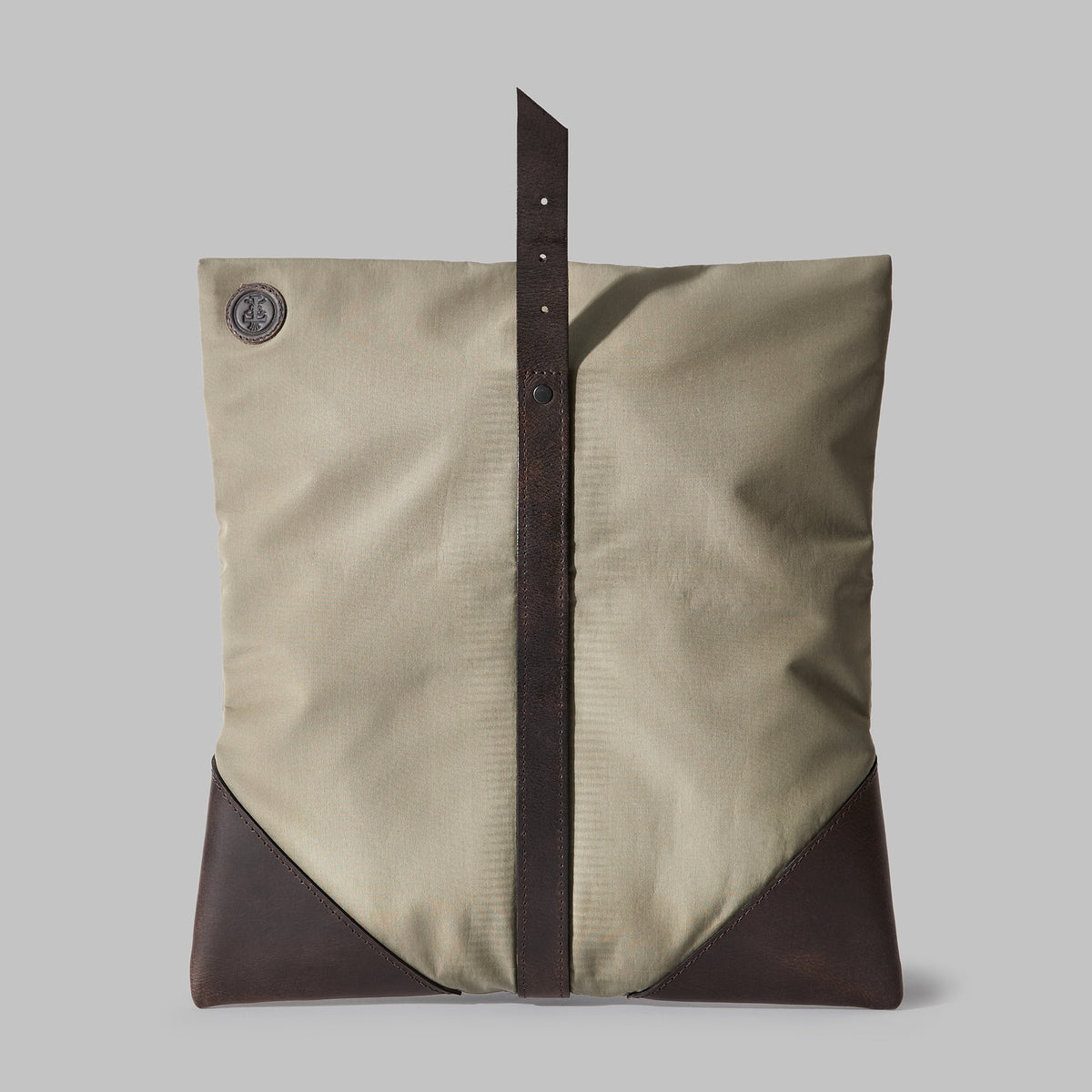 Anslow Beige Nylon Clutch - John Partridge & Co