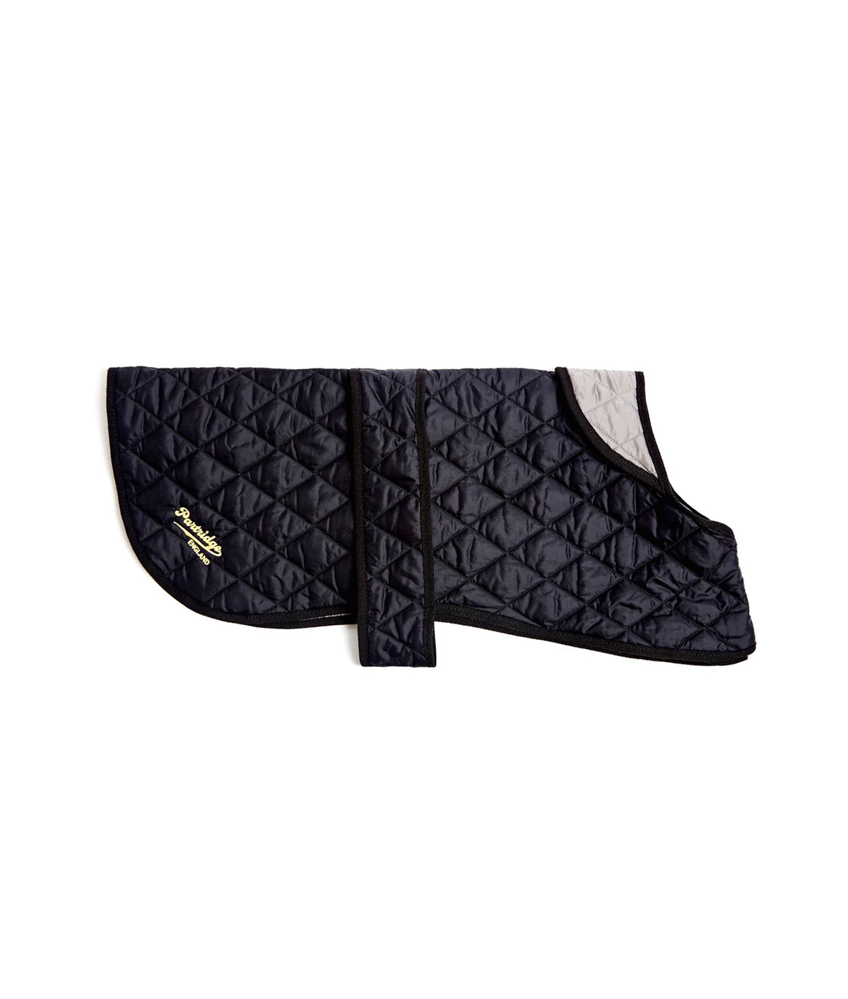 Dog Coat - Black & Grey Quilt - John Partridge & Co