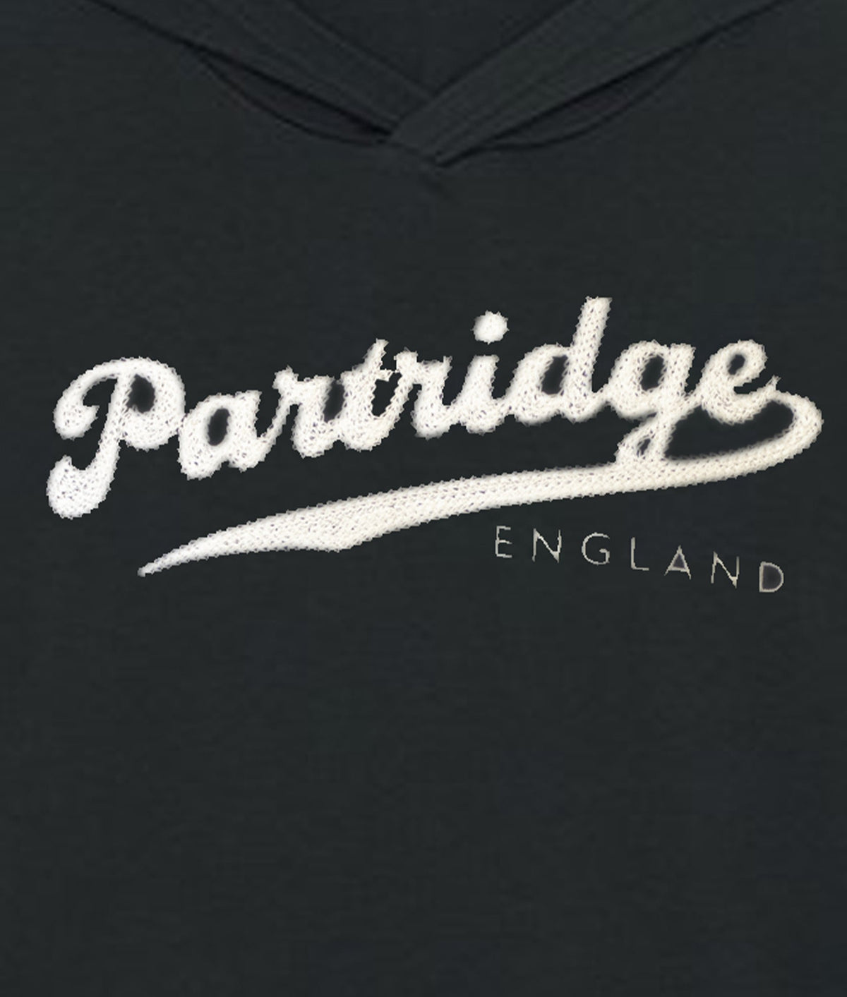 Hooded Sweatshirt - Black - John Partridge & Co