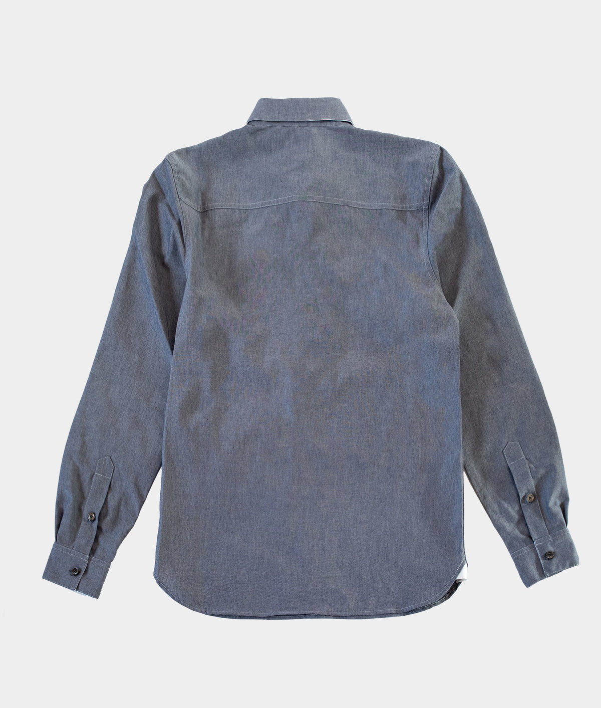 Bridge Shirt - Light Blue Chambray | By Cro'Jack - John Partridge & Co