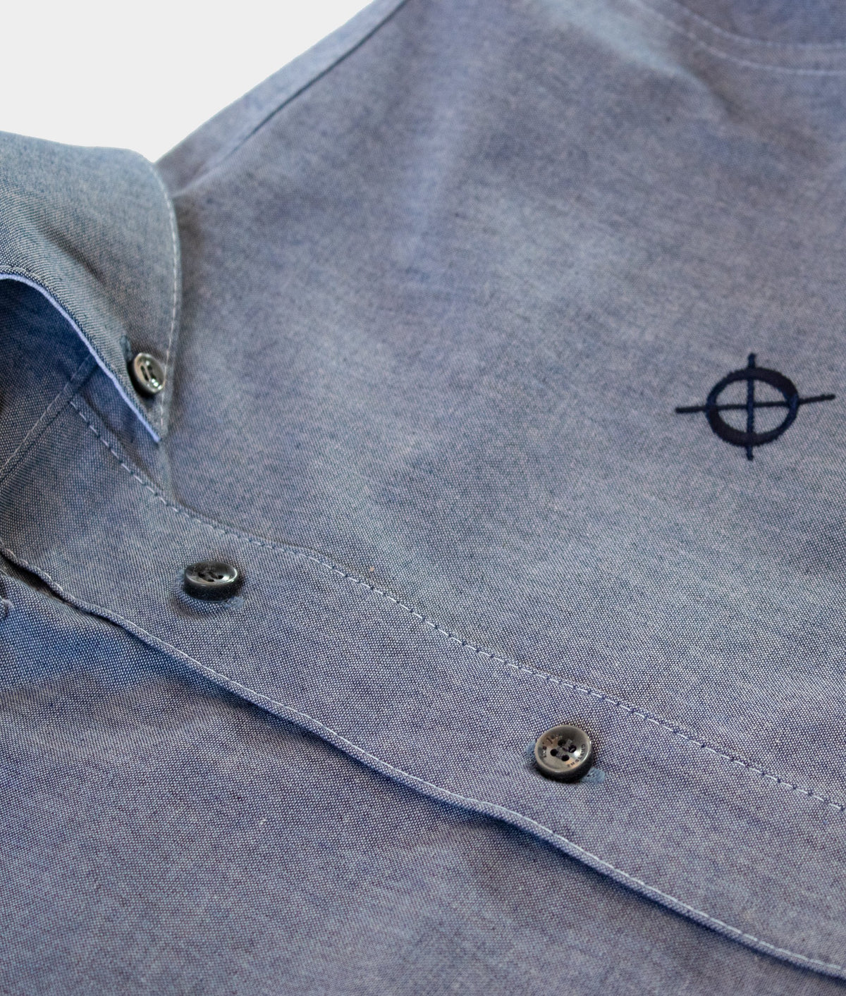 Bridge Shirt - Light Blue Chambray | By Cro'Jack - John Partridge & Co