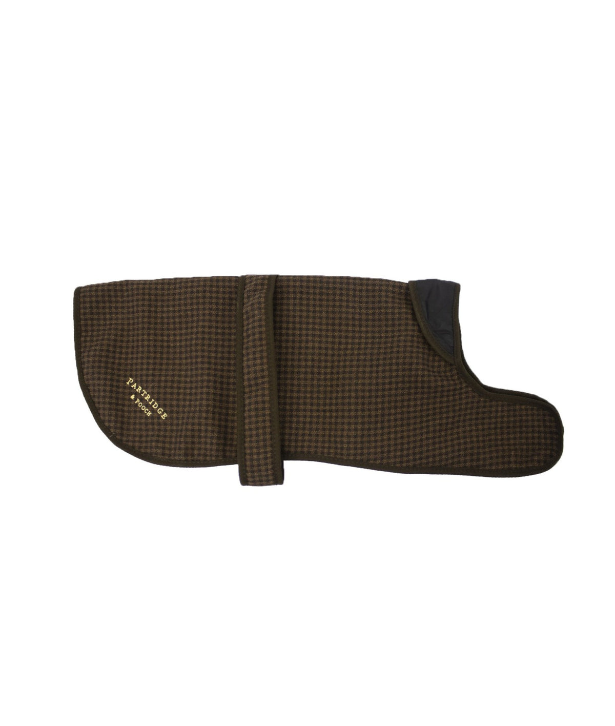 Dog Coat - Brown Gingham - John Partridge & Co