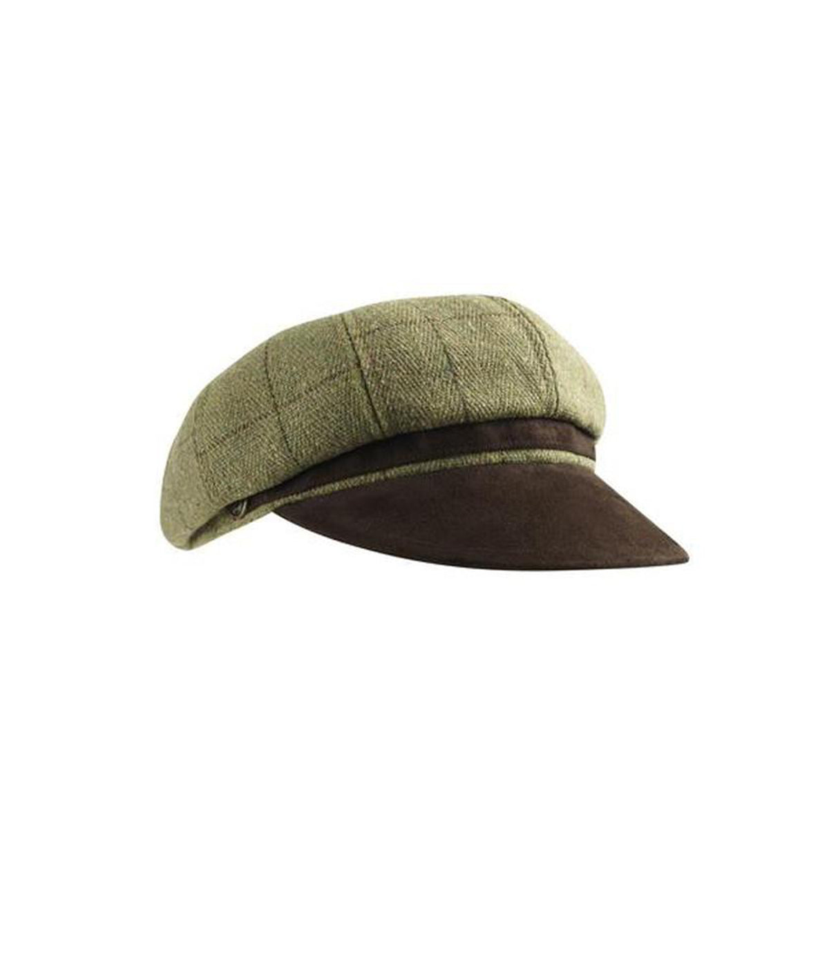 Button Hat - Sand Tweed - John Partridge & Co