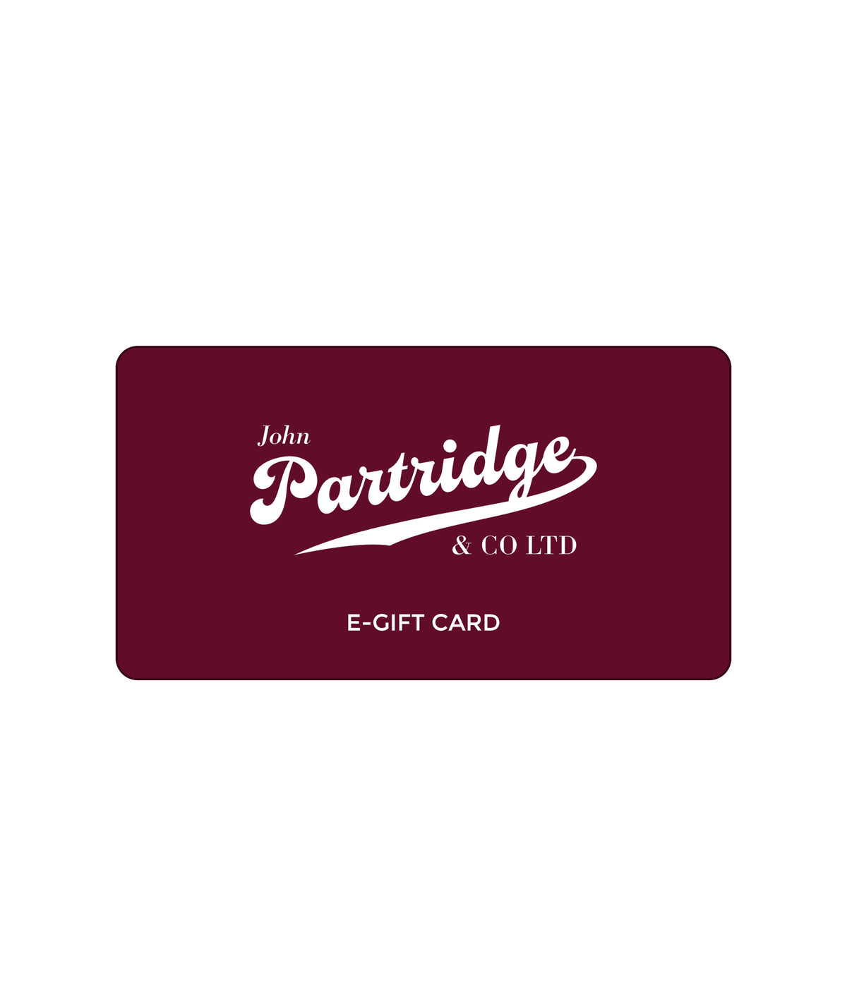 E-Gift Card - John Partridge & Co