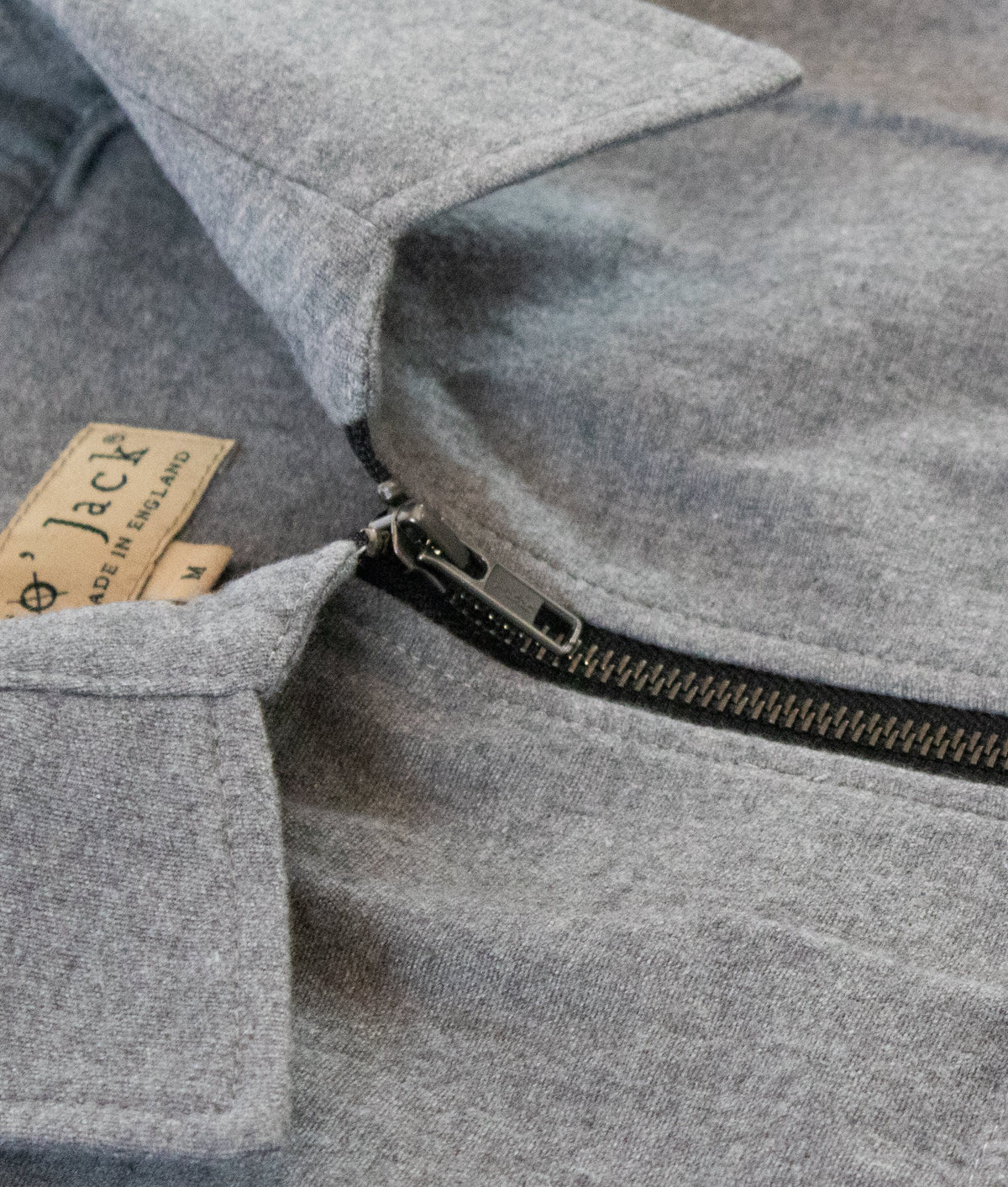 Hank Zip Shacket - Grey | By Cro'Jack - John Partridge & Co