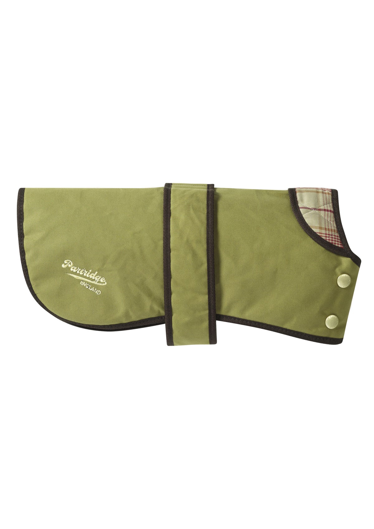 Dog Coat - Moss Green Wax - John Partridge & Co