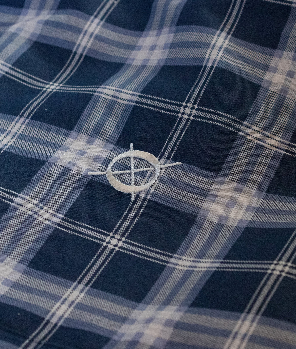 Bridge Shirt - Navy Check | By Cro'Jack - John Partridge & Co