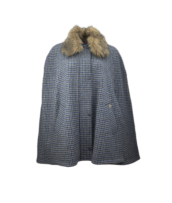 Tweed cape / 最も安い feuille Women's Donegal Tweed Cape with