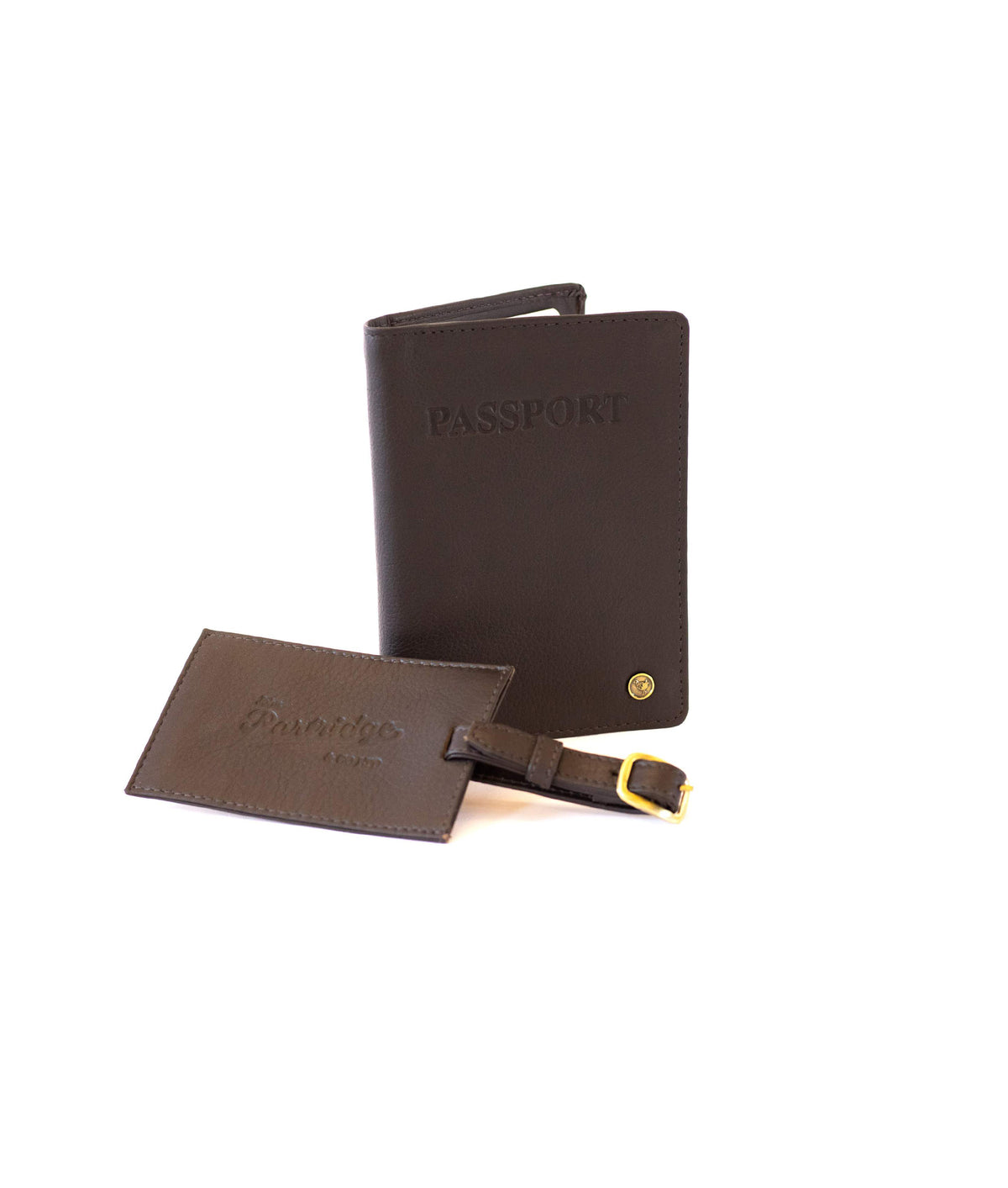 Travel Gift Sets - Classic Leather Brown - John Partridge & Co