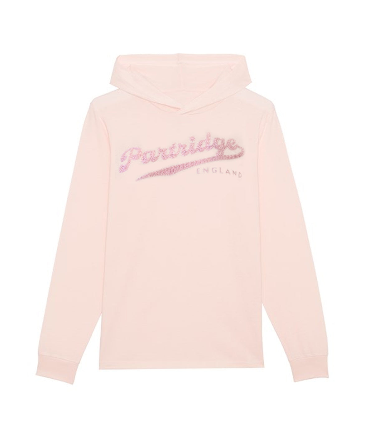 Hooded Sweatshirt - Pink - John Partridge & Co