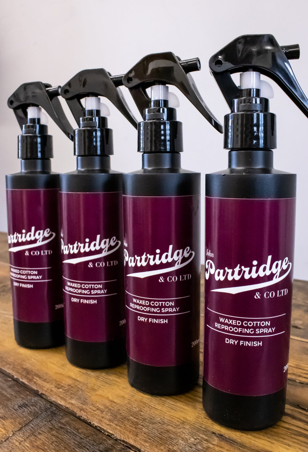 Waxed Cotton Reproofing Spray - Dry Finish - John Partridge & Co