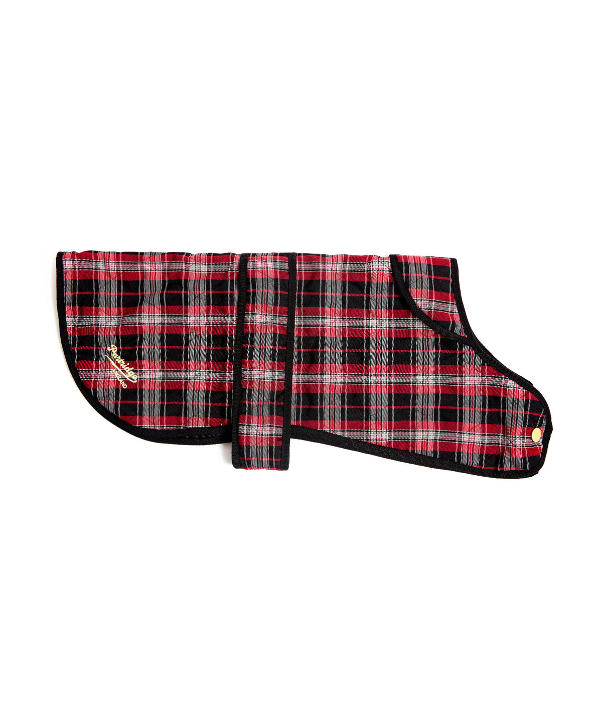 Dog Coat - Red, Black and White Tartan - John Partridge & Co